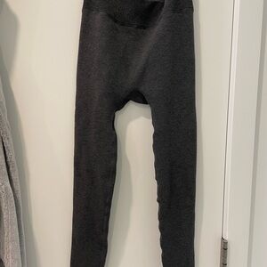Grey fleece lined leggings
